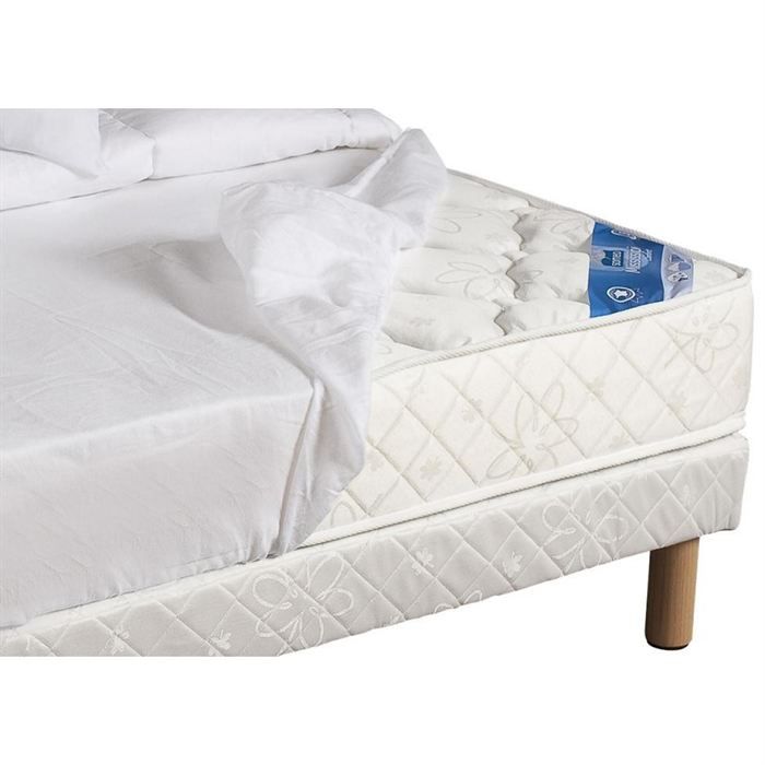 Drap Housse 100% coton Blanc   Bonnet 27 cm 90x200   Drap housse blanc