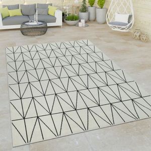 TAPIS Tapis À Poils Ras Intérieur & Extérieur Aspect 3D 
