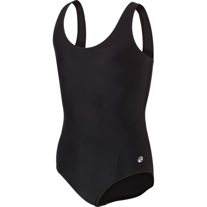 ATHLI-TECH Maillot Bain Piscine Fille Prisca - Noir Noir