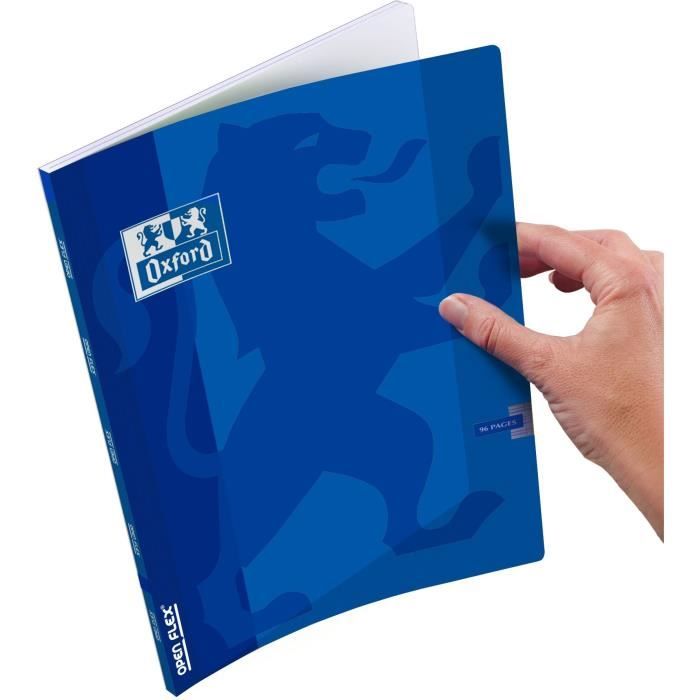 OXFORD Cahiers Openflex A4 Seyes - Bleu