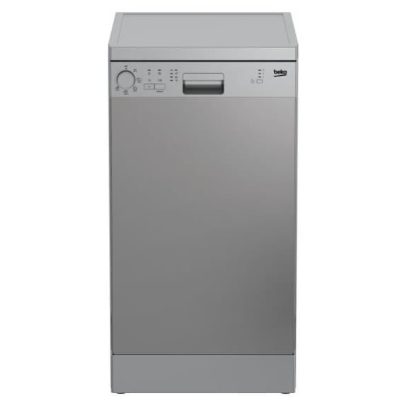 Beko Dfs05011x Lave Vaisselle Inox 45 Cm Inox 5 Progr 13l 49 Dba A