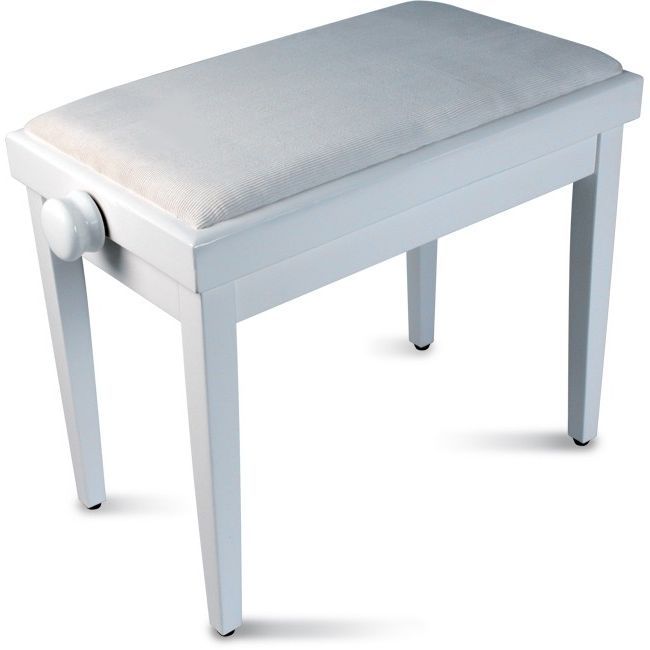 DELSON Banquette piano blanche réglable