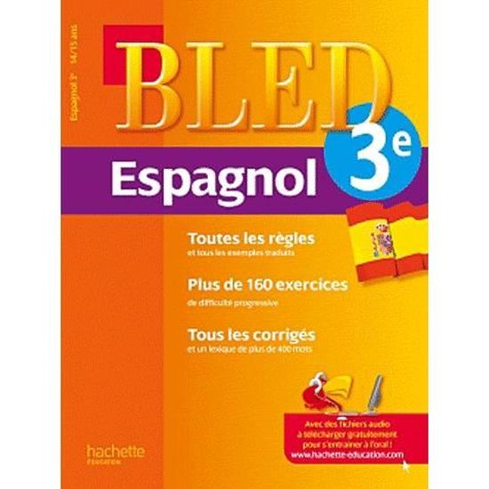 Espagnol 3e Achat Vente Livre Ana Bessais Caballero - 