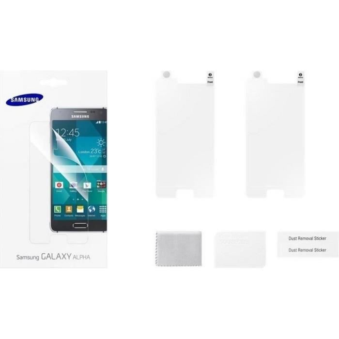 SAMSUNG Film de protection Samsung Galaxy Alpha