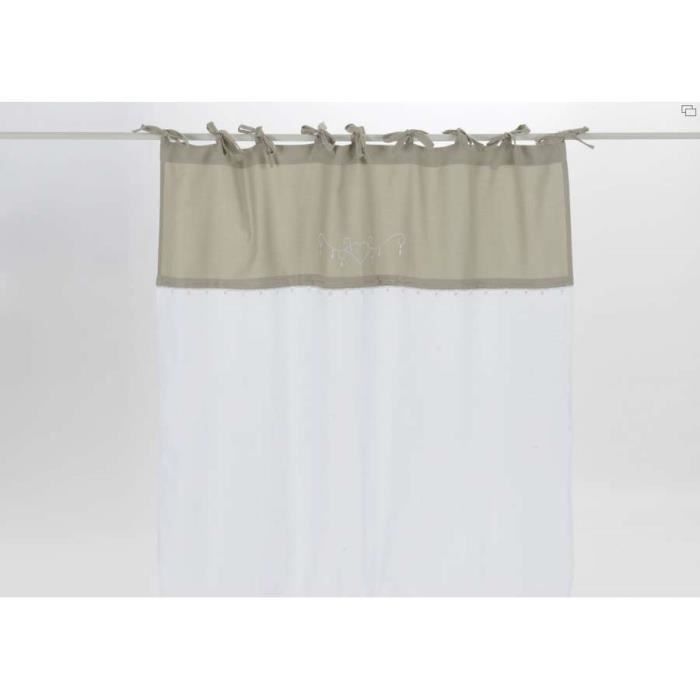 Rideaux Amadeus noué beige et blanc 3 m Vendus ... - Achat / Vente ... Rideaux Amadeus noué beige et blanc 3 m Vendus ... - Achat / Vente ...