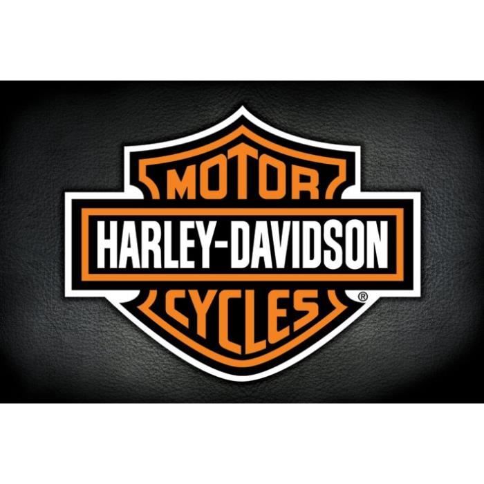 Affiche Harley  Davidson  Logo  Achat Vente affiche 