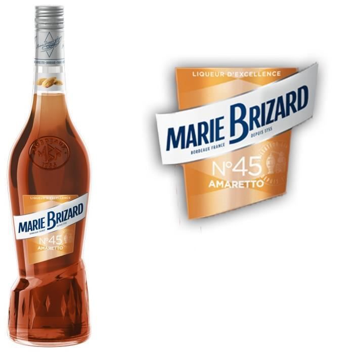 Liqueur Amaretto Marie Brizard 70cl 28°   Achat / Vente LIQUEUR