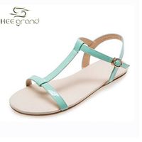 SANDALE - NU-PIEDS HEE GRAND Femme Fille Sandales PU Cuir de Plage... SANDALE - NU-PIEDS HEE GRAND Femme Fille Sandales PU Cuir de Plage...