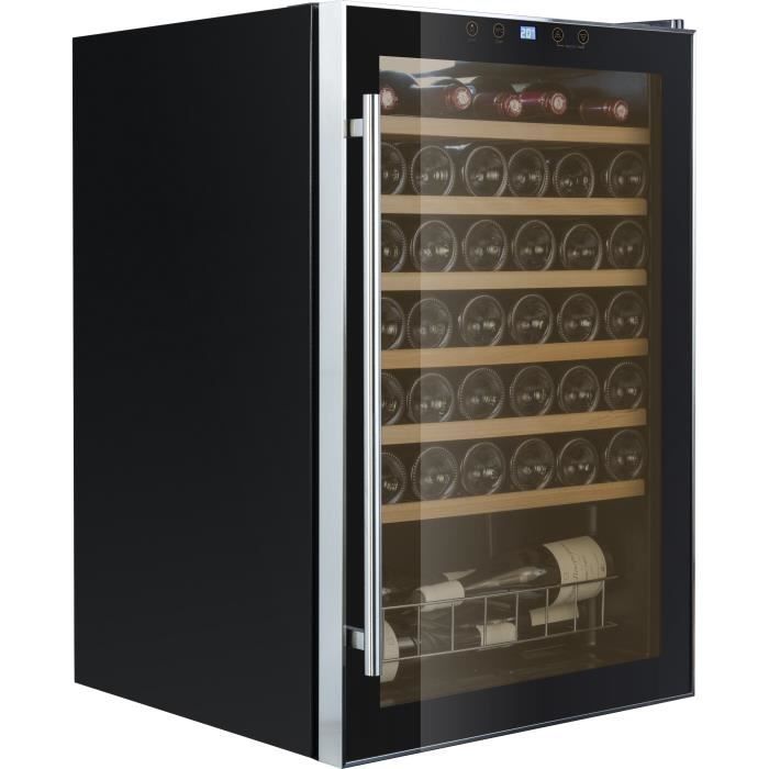 CAVISS S148CBE4 - Cave à vin de service - 48 bouteilles - Pose libre - Classe A - L 55 x H 85 cm - Noir