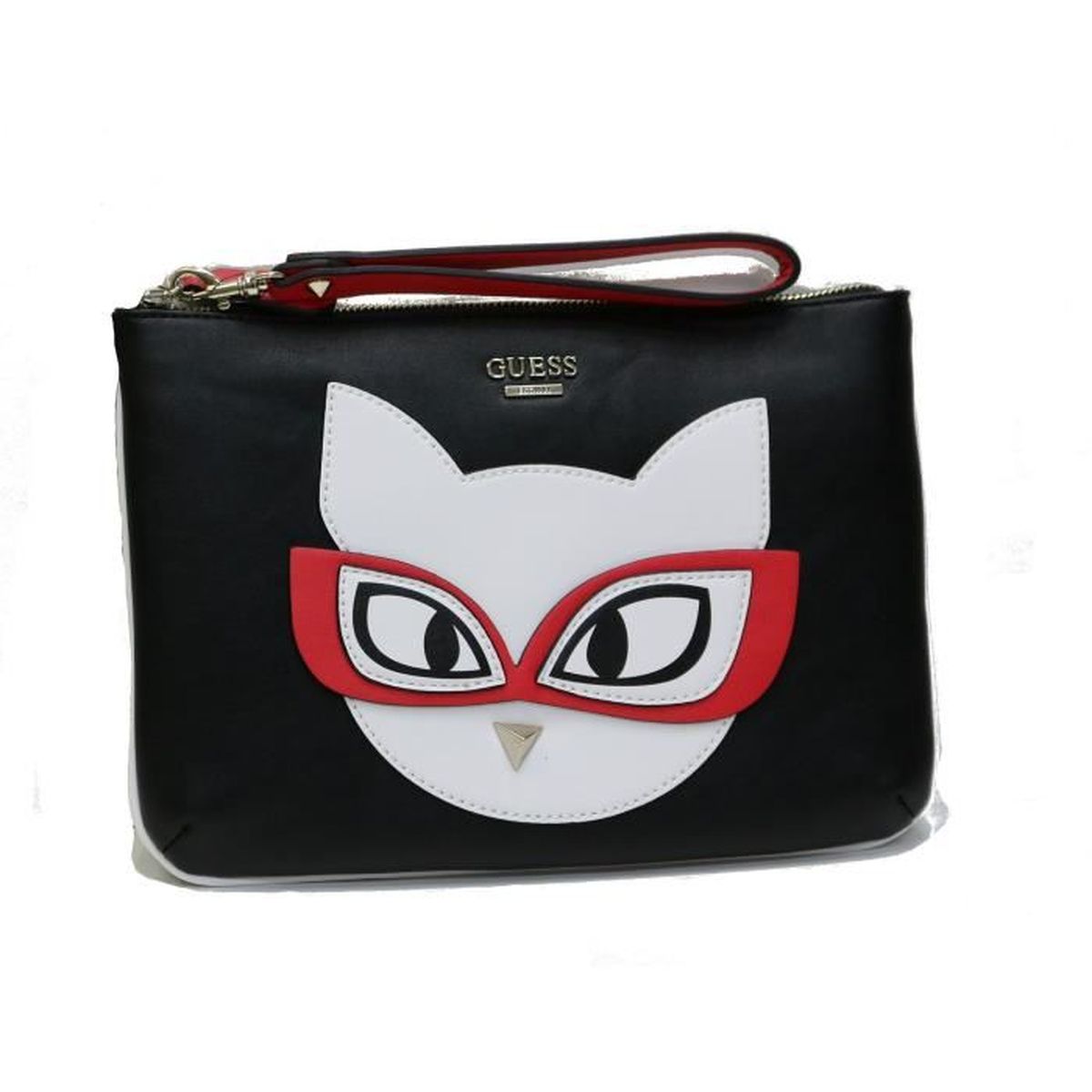 Sac Noiramp; Guess Achat Chat Clare Graphisme Pochette Vente Yf6gb7y