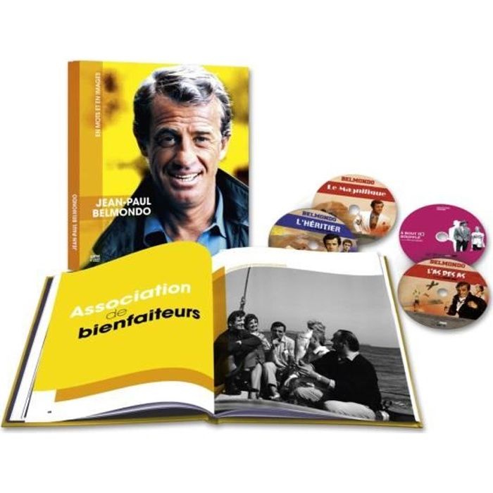 Coffret Jean Paul Belmondo en DVD FILM pas cher