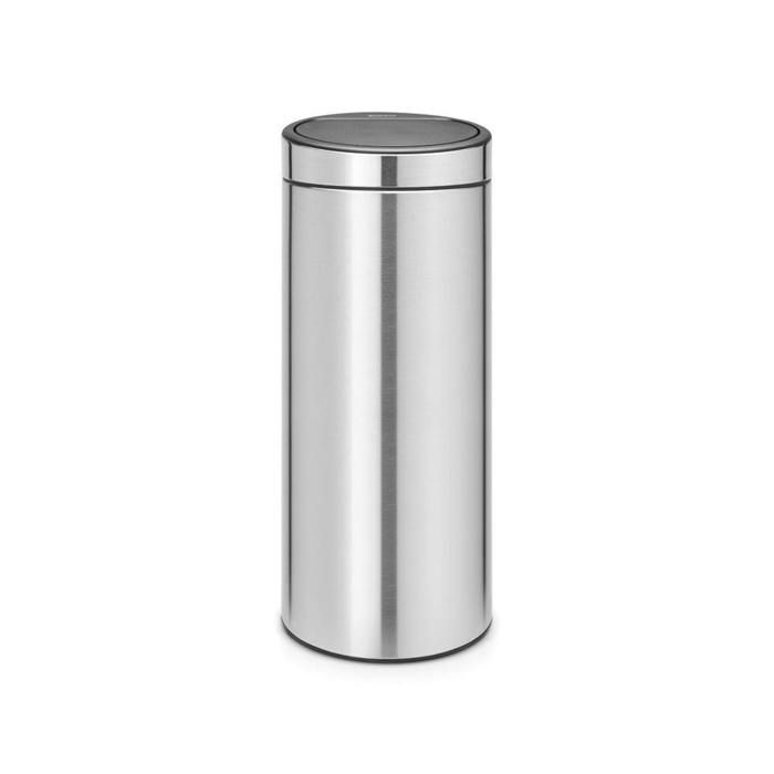 BRABANTIA Poubelle Touch Bin 30L Acier