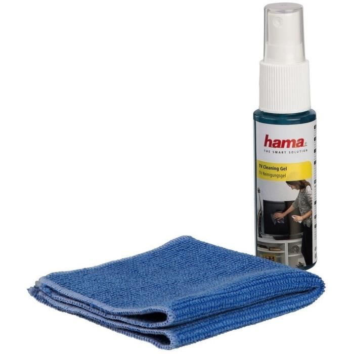 HAMA 00083746 Gel de netttoyage avec chiffon - 45ml