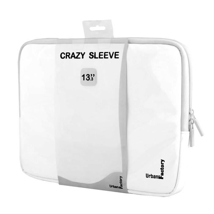 URBAN FACTORY Housse d'ordinateur portable - Crazy Sleeve Vinyl - 13.3\