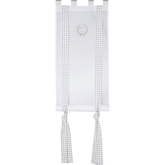 DEKOANDCO Rideau enrouleur Catherinette - 45x160