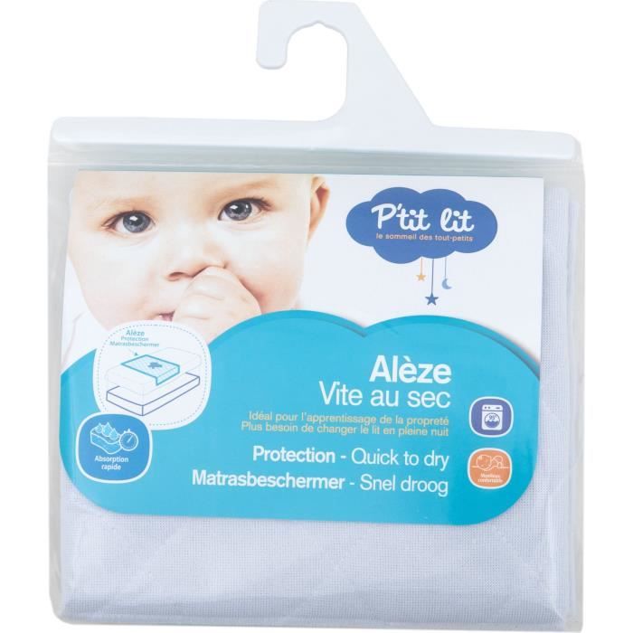 P'TIT LIT Housse alèse protection literie - 45x65cm