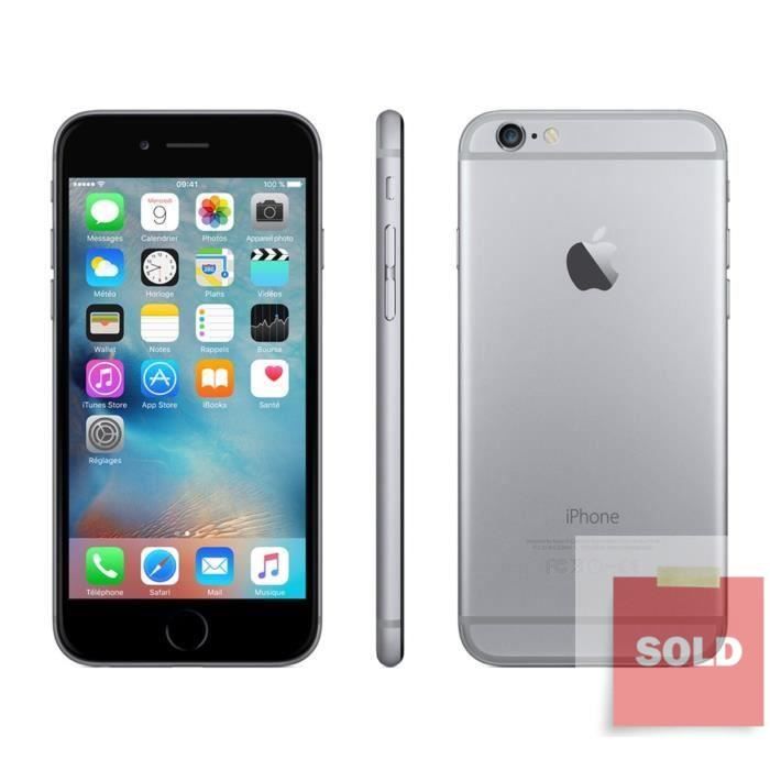 Apple Iphone 6 64 Go Gris Sidéral