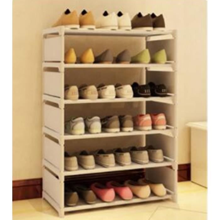 Etagère Range Chaussures 24 Paires 608530cm Yeatbang Achat