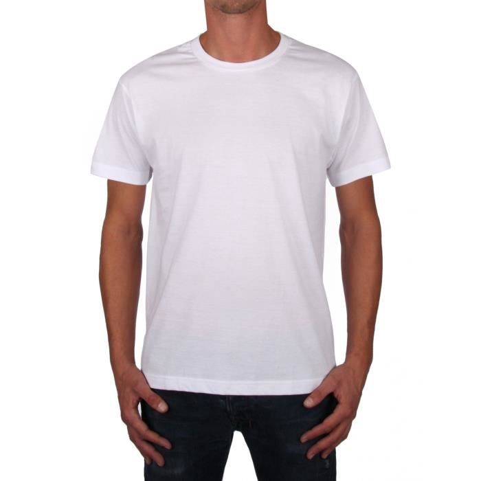 Lot tee shirt blanc - Achat / Vente pas cher