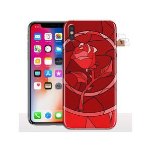 coque iphone x fleure rose rouge coque iphone x fleure rose rouge