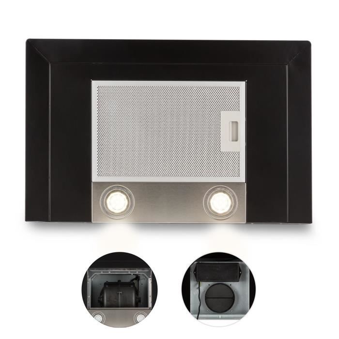 Klarstein Cuboo - Hotte murale aspirante forme2