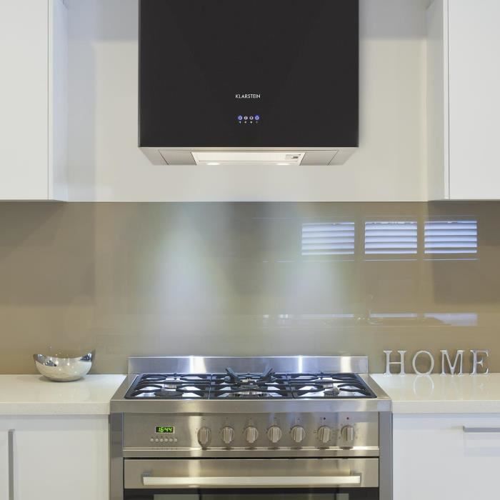 Klarstein Cuboo - Hotte murale aspirante forme3