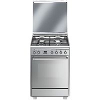 CUISINIÈRE - PIANO Cuisinière Gaz SMEG SCB60MX9 CUISINIÈRE - PIANO Cuisinière Gaz SMEG SCB60MX9
