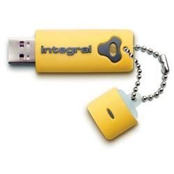 Integral clé USB Splash 8Go Jaune