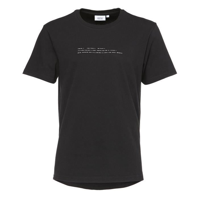 WESC T-shirt Noland - Homme - Noir