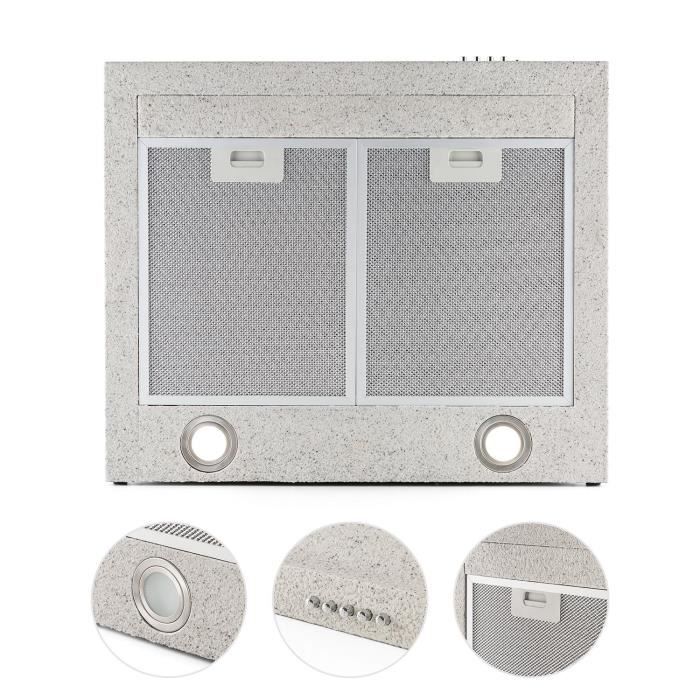 Klarstein Steinklar Hotte aspirante 60cm Débit3