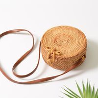 SAC À MAIN Sac à main en paille - Pour femme - Sac de plage à SAC À MAIN Sac à main en paille - Pour femme - Sac de plage à