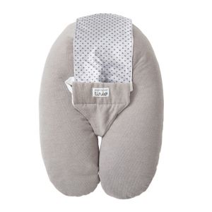 TINEO Multirelax Coussin de Maternité Evolutif Eponge Grise