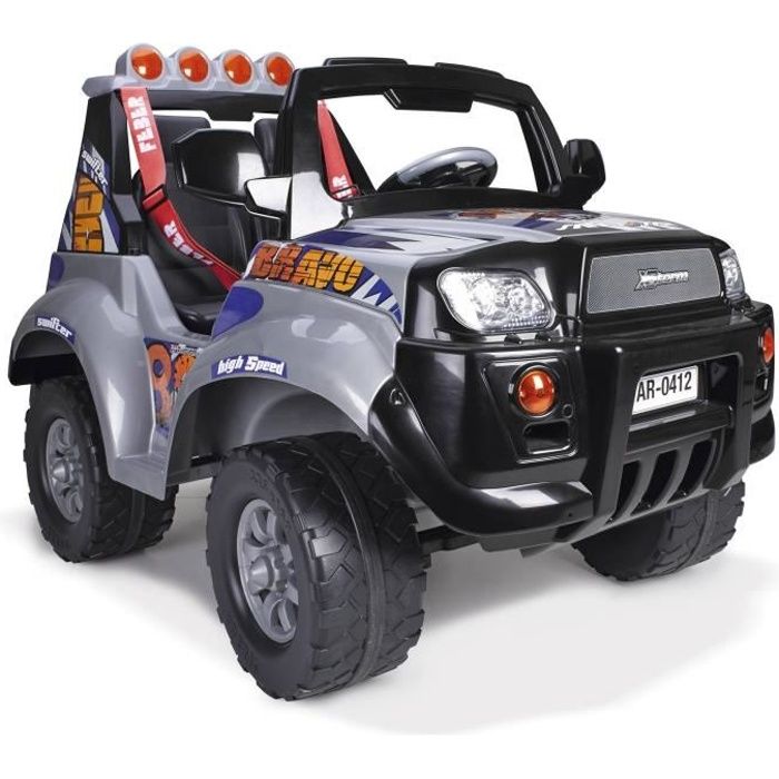 FEBER Voiture X Storm Bravo High Speed Vehicule Electrique pour Enfant 12 Volts