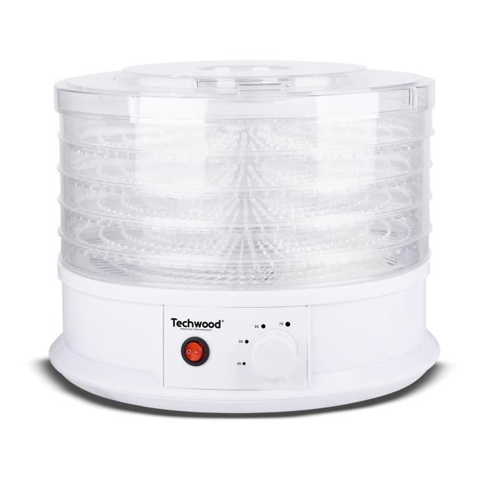 TECHWOOD TDH-511 Déshydrateur d'aliments - Blanc
