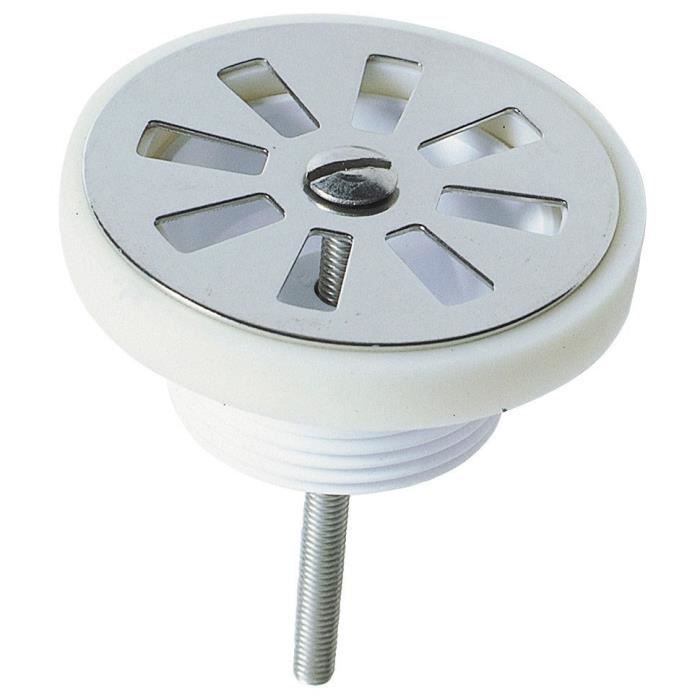 WIRQUIN Bonde de lavabo à écoulement libre - Grille plate - SP173