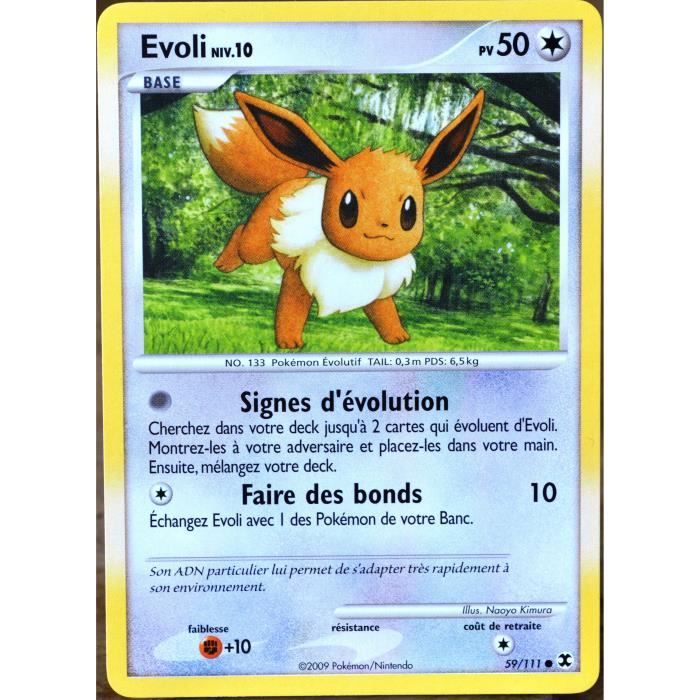 Evoli carte pokemon - Achat / Vente jeux et jouets pas chers
