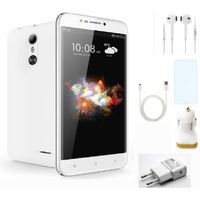 SMARTPHONE TEENO Smartphone 5.0" Pouces Débloqué Blanc(Double SMARTPHONE TEENO Smartphone 5.0" Pouces Débloqué Blanc(Double