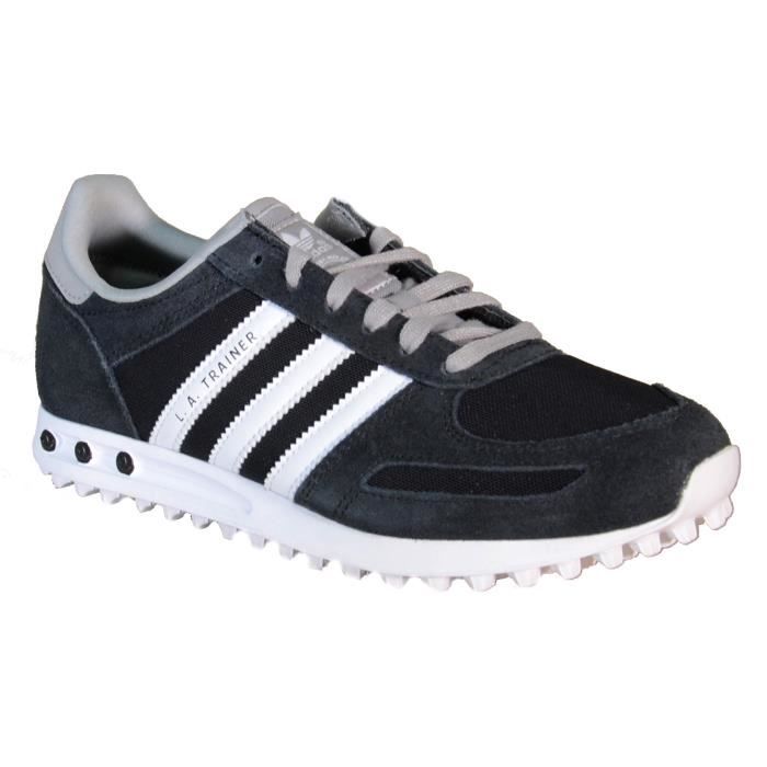 Cuir Toile Chaussures Adidas Garçon Sport De K Pour Trainer La Noir CtshQxrd