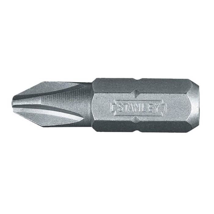 STANLEY Pointe de tournevis PH 2 25 mm x 25