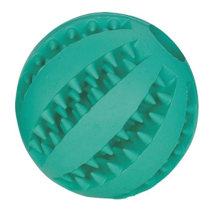 NOBBY Jouet Dental fun baseball en caoutchouc - Menthe - 7cm - Pour chien