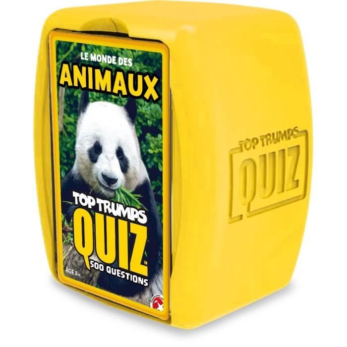 TOP TRUMPS - Quiz Animaux 500 questions - Version française