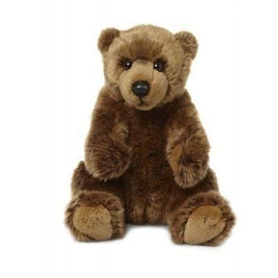 WWF   15184007   Peluche   Grizzly Assis   23 Cm   Age minimum 2 ans