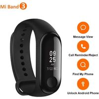 MONTRE CONNECTÉE XIAOMI MI Band 3 Version internationale montre con MONTRE CONNECTÉE XIAOMI MI Band 3 Version internationale montre con