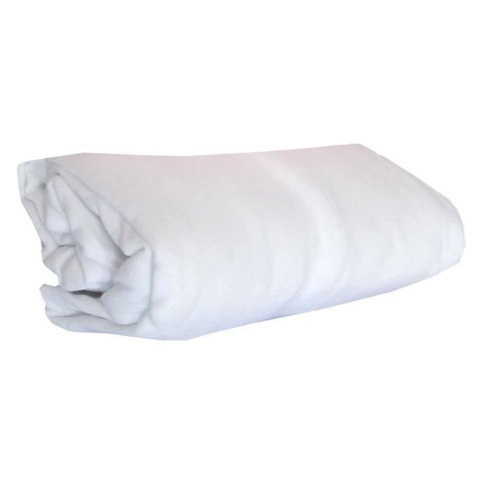 LOOPING Drap housse berceau 40x80 cm BLANC