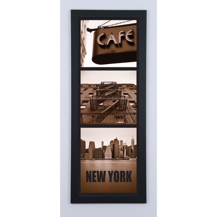 Image encadrée City New York - 40 x 102 cm