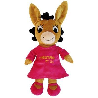 Peluche   Trotro   Ma copine Lili  22 cmLâne Trotro est trop rigolo