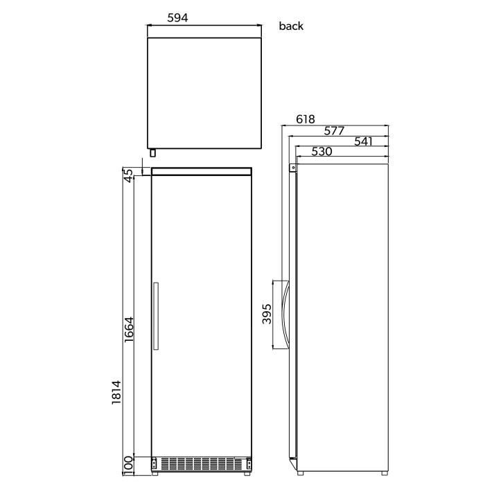  ST198D - Cave à vin - 198 bouteilles - Encastrement3