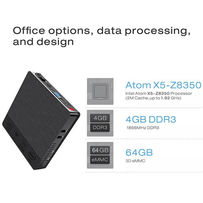 Hôte de Mini-ordinateur BT3 PRO II 4G + 64G3