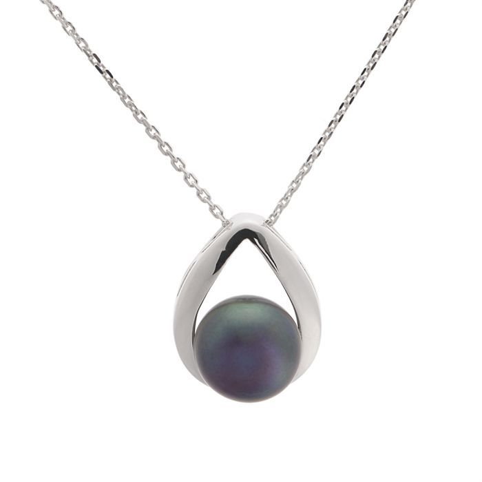 NACRE DE PERLE Chaîne et Pendentif Femme