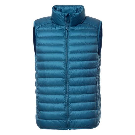 Doudoune Pour Hommes Léger Poids Homme Hiver Slim Marque Zipper Sans Manches Otxwzqa